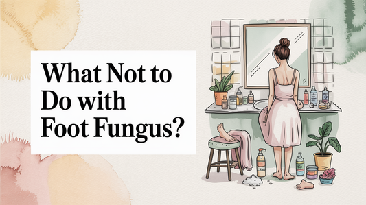What not to do with foot fungus?