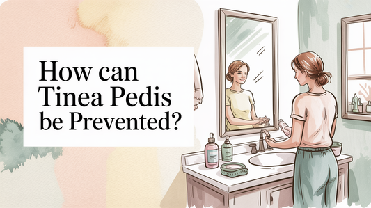 How can tinea pedis be prevented?