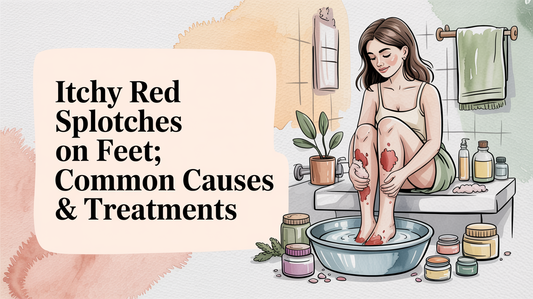 Itchy red splotches on feet: Common Causes & Treatments
