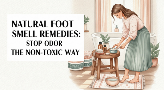 Natural foot smell remedies: Stop Odor the Non-Toxic Way