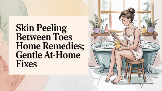 Skin peeling between toes home remedies: Gentle At-Home Fixes