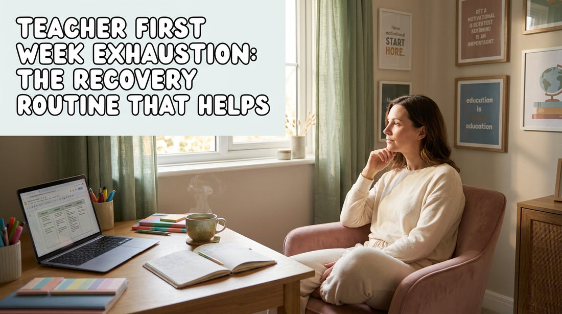 Teacher First Week Exhaustion: The Recovery Routine That Helps