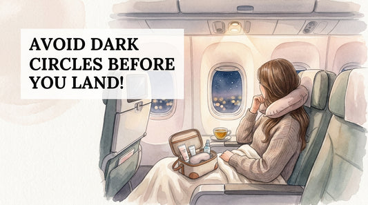 Red-Eye Flight Recovery: Dark Circle Rescue Before You Land