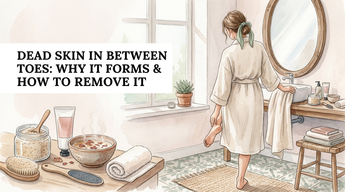 Dead skin in between toes: Why It Forms & How to Remove It