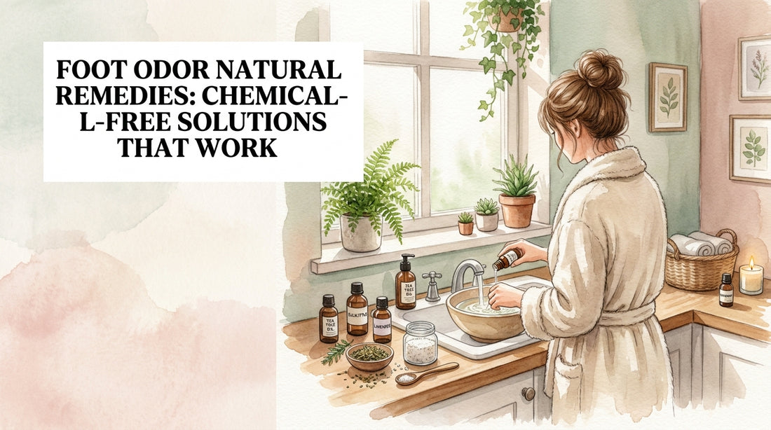Foot odor natural remedies: Chemical-Free Solutions That Work
