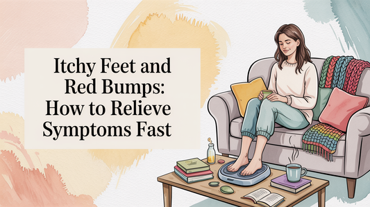 Itchy feet and red bumps: How to Relieve Symptoms Fast