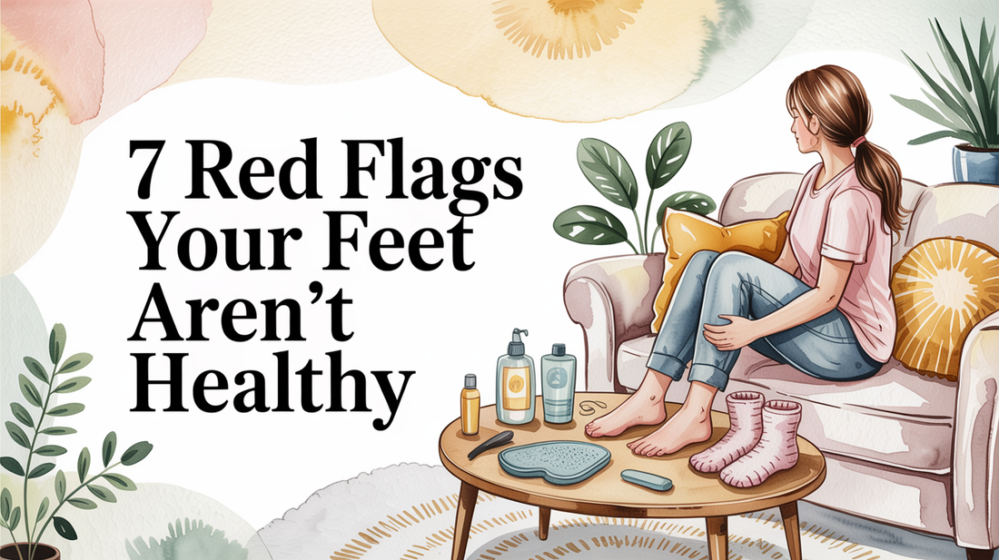 What are the signs of unhealthy feet?