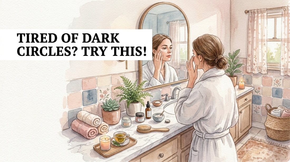 Remove Under Eye Dark Circles Remedies: 12 Things to Try in Order