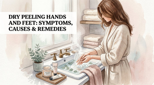 Dry peeling hands and feet: Symptoms, Causes & Remedies