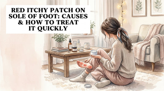 Red itchy patch on sole of foot: Causes & How to Treat It Quickly