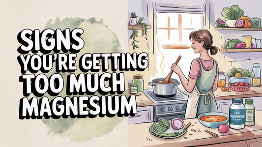 What are the signs of too much magnesium?