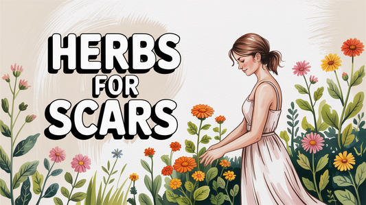 What herb removes scars?