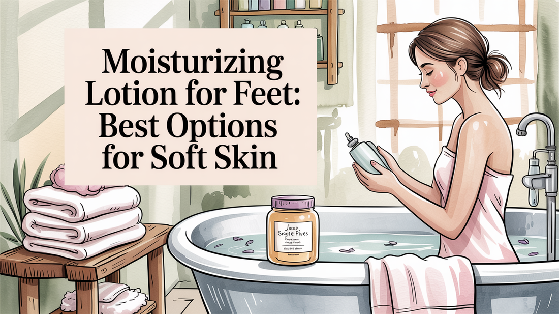 Moisturizing lotion for feet: Best Options for Soft Skin