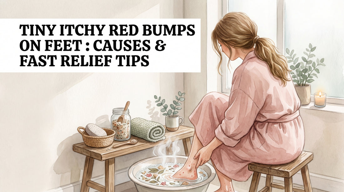 Tiny itchy red bumps on feet: Causes & Fast Relief Tips