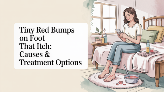 Tiny red bumps on foot that itch: Causes & Treatment Options