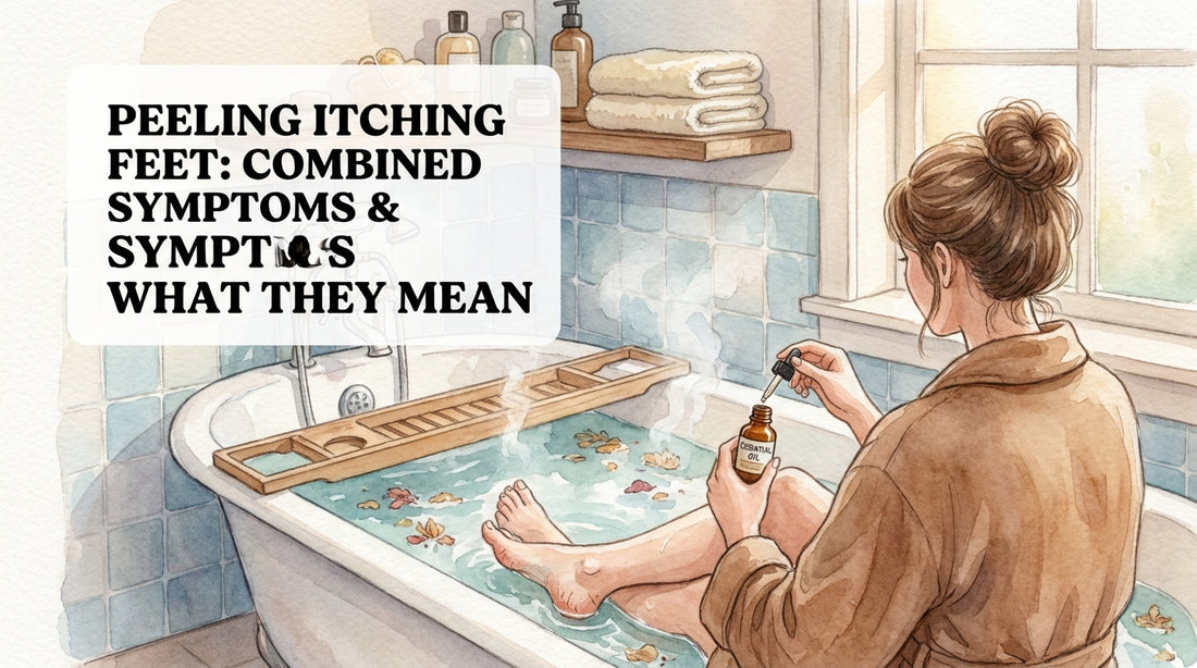 Peeling itching feet: Combined Symptoms & What They Mean