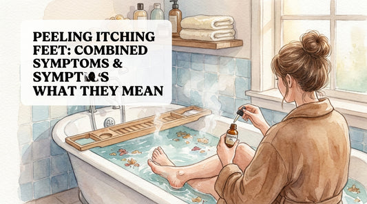 Peeling itching feet: Combined Symptoms & What They Mean