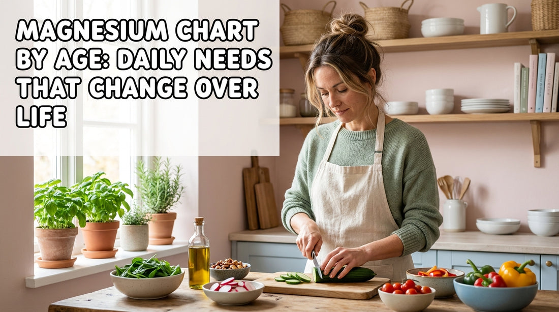 Magnesium Chart by Age: Daily Needs That Change Over Life