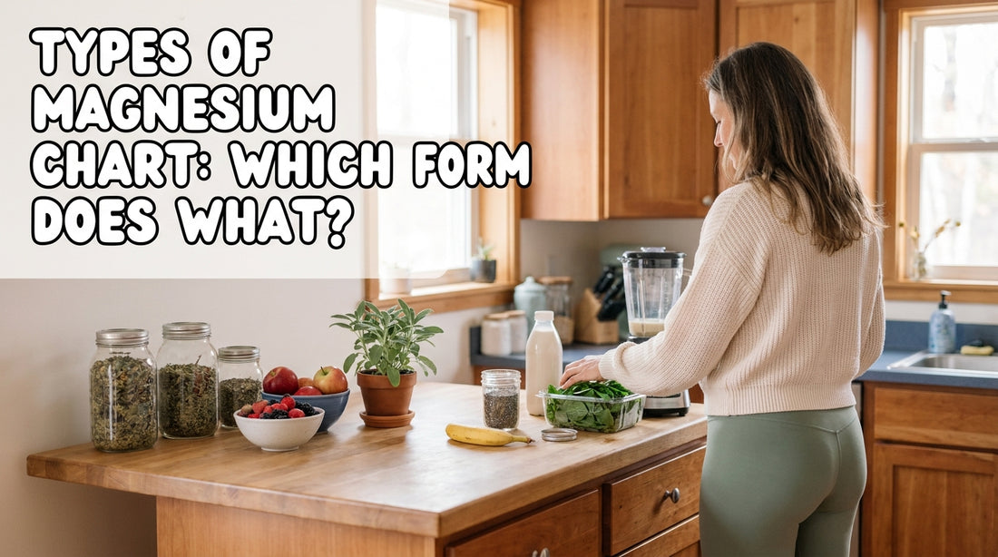 Types of Magnesium Chart: Which Form Does What?