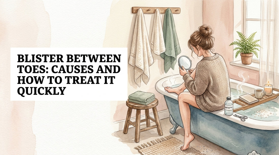 Blister between toes: Causes and How to Treat It Quickly