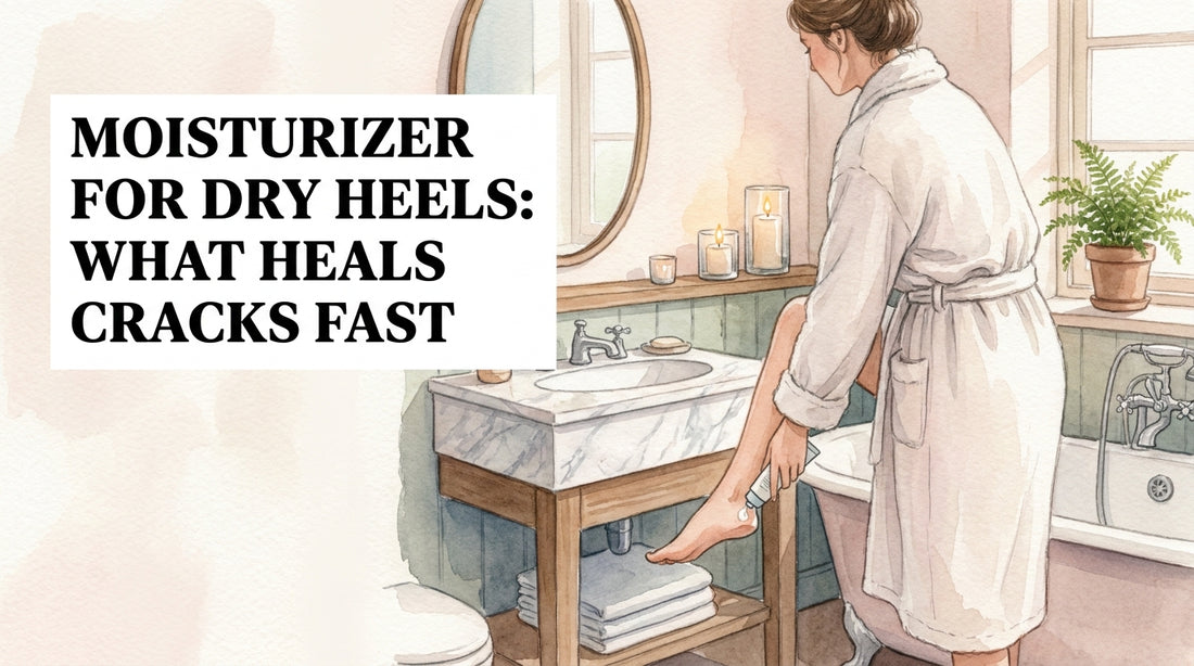 Moisturizer for dry heels: What Heals Cracks Fast