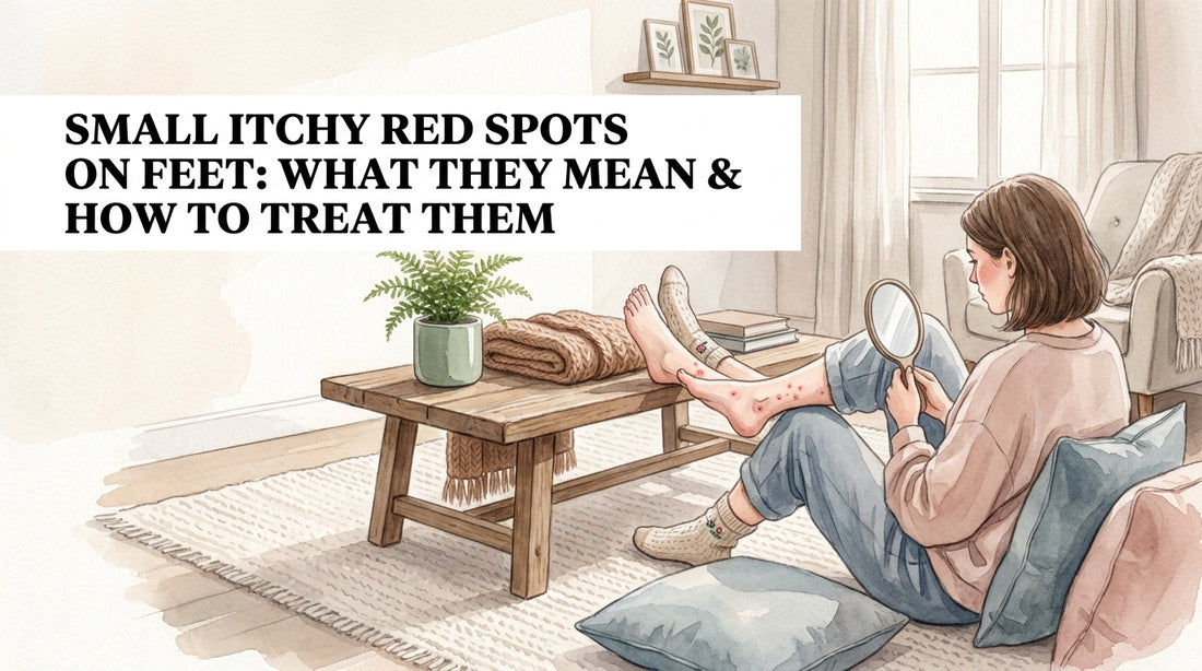 Small itchy red spots on feet: What They Mean & How to Treat Them