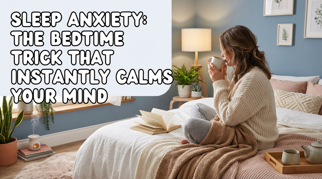 Sleep Anxiety: The Bedtime Trick That Instantly Calms Your Mind