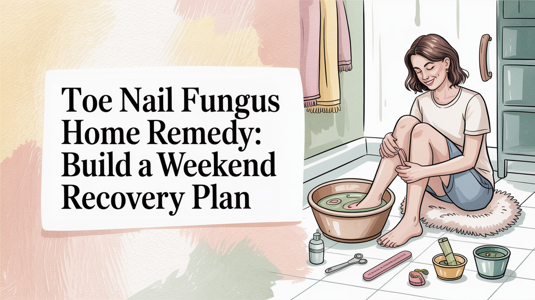 Toe Nail Fungus Home Remedy: Build a Weekend Recovery Plan
