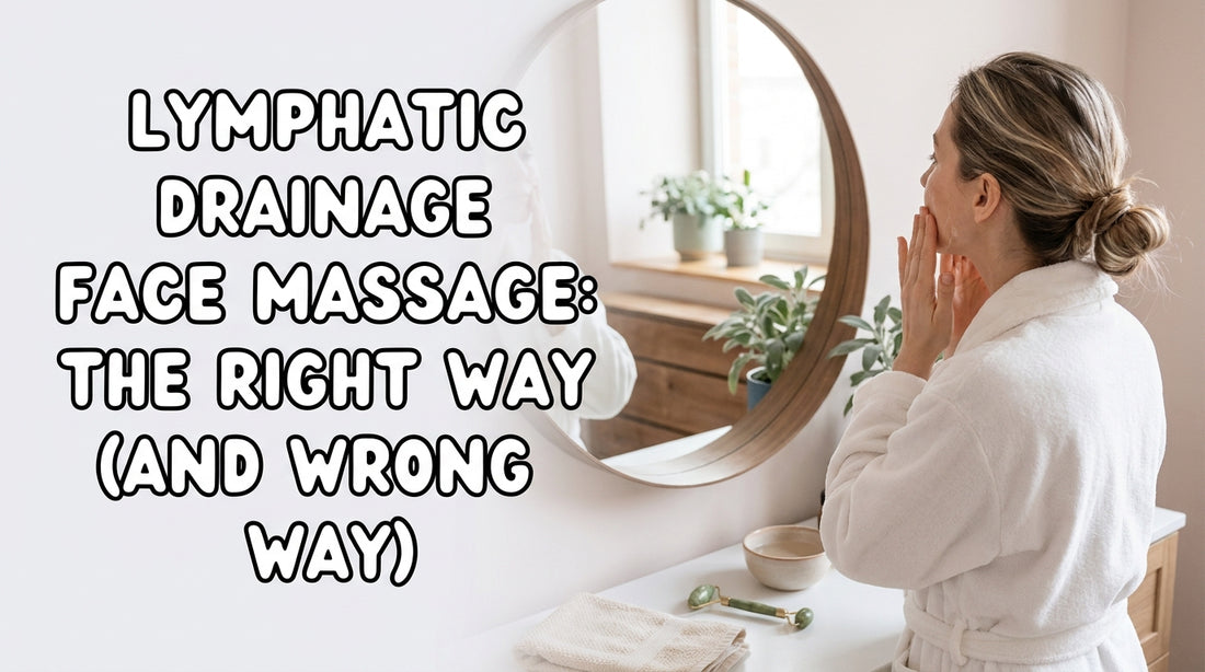 Lymphatic Drainage Face Massage: The Right Way (And Wrong Way)