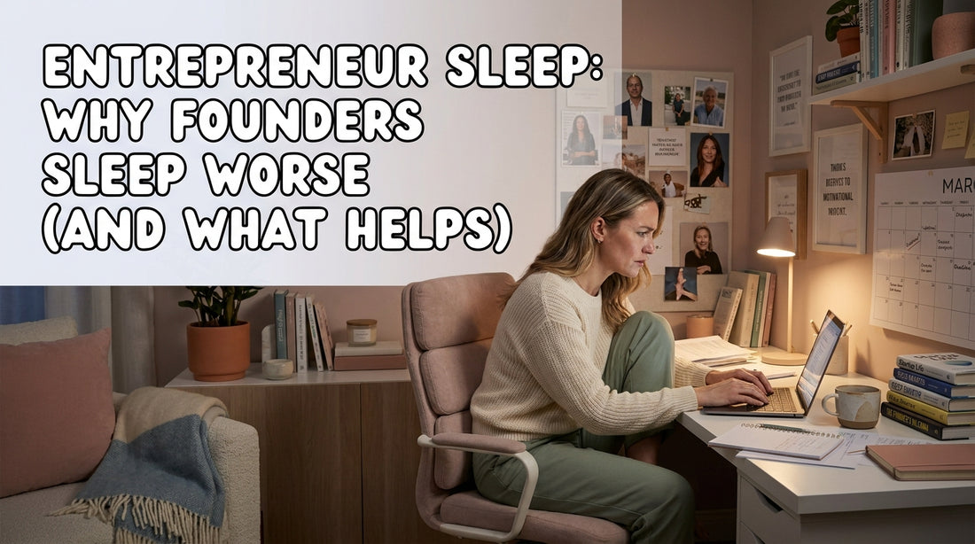 Entrepreneur Sleep: Why Founders Sleep Worse (And What Helps)