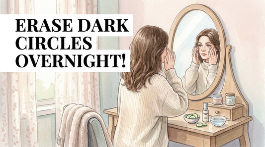 How to Remove Dark Circles Under Eyes Overnight Before a Morning Shoot