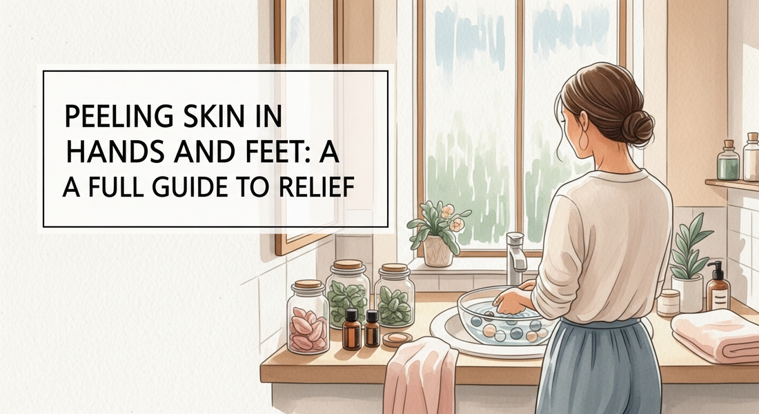 Peeling skin in hands and feet: A Full Guide to Relief