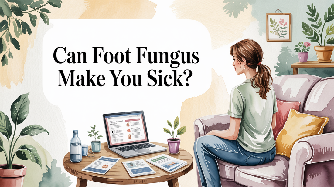 Can foot fungus make you sick?