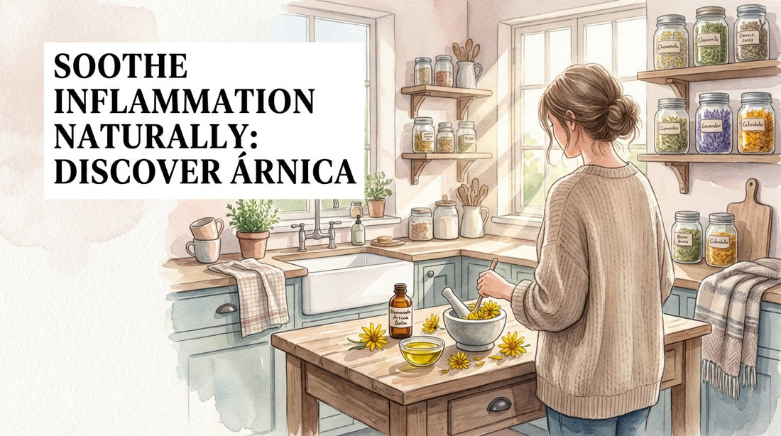 Árnica para Inflamación: El Remedio Natural Que Cambió Mi Rutina