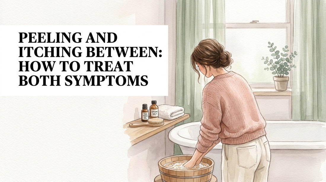 Peeling and itching between toes: How to Treat Both Symptoms