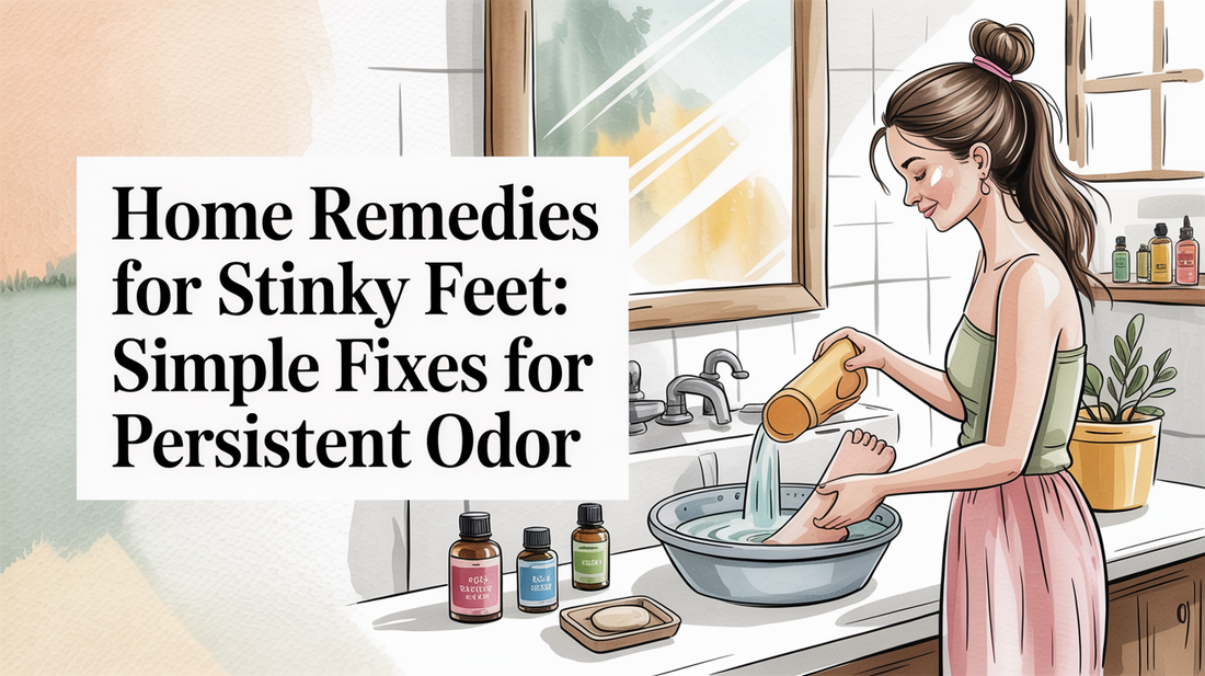 Home remedies for stinky feet: Simple Fixes for Persistent Odor