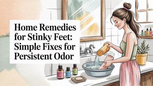 Home remedies for stinky feet: Simple Fixes for Persistent Odor