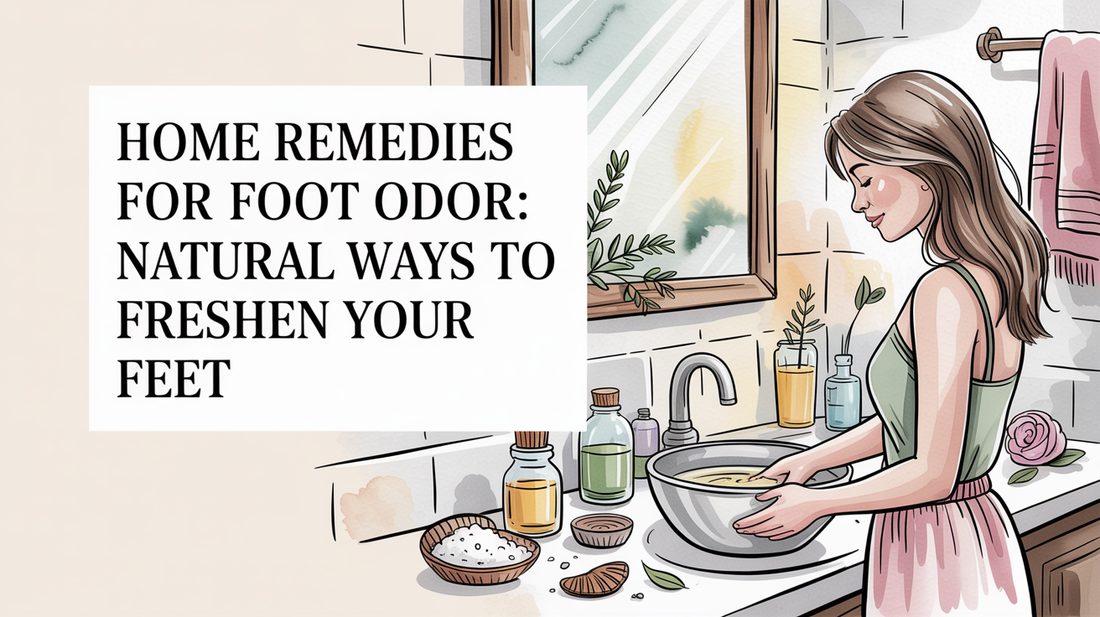 Home remedies for foot odor: Natural Ways to Freshen Your Feet