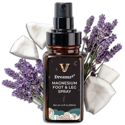 Jane Vine Dreamzzz Magnesium Spray for Feet and Sleep with Lavender & Coconut Oil – 4.2 oz