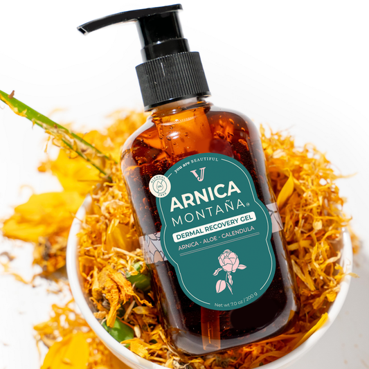Jane Vine Arnica Gel – Arnica Montana for Face, Bruises, Muscle Soreness & Post-Workout Recovery – 7 oz